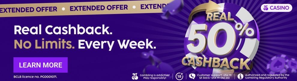 KE Casino Cashback 50% 2026